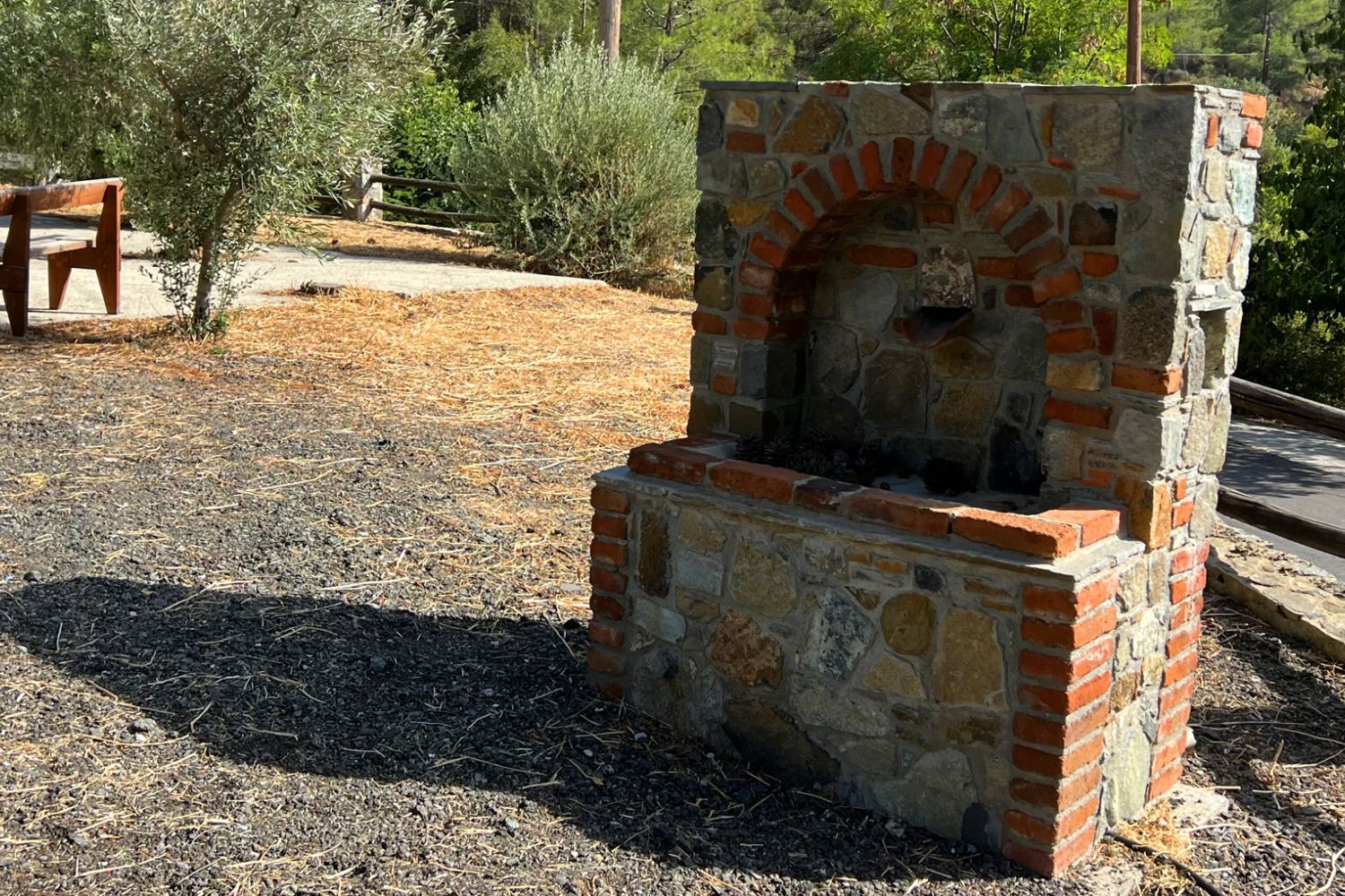 Ayia Eleni Church (Ruins) in Prastio Village Cyprus