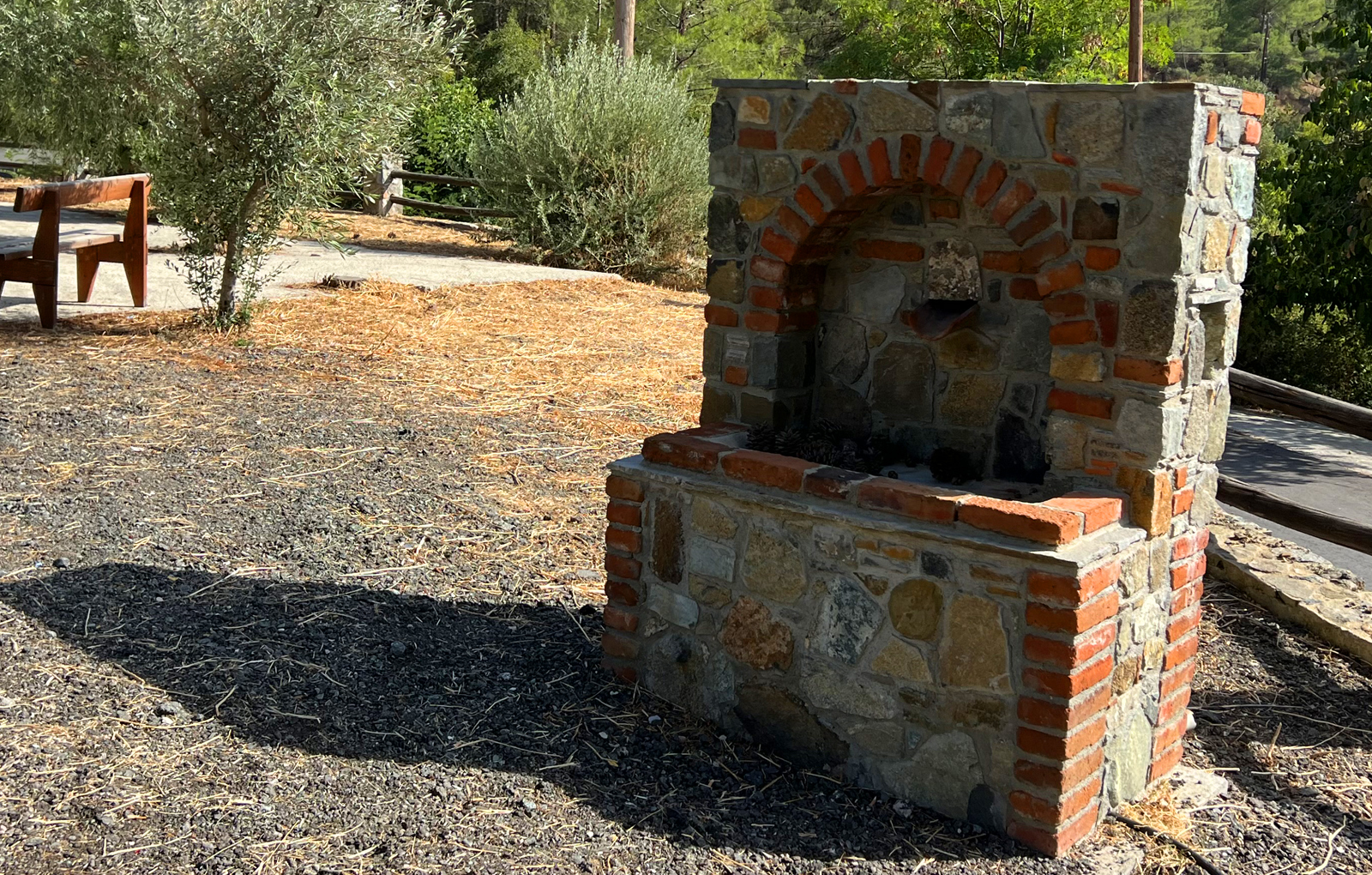 Ayia Eleni Church (Ruins) in Prastio Village Cyprus