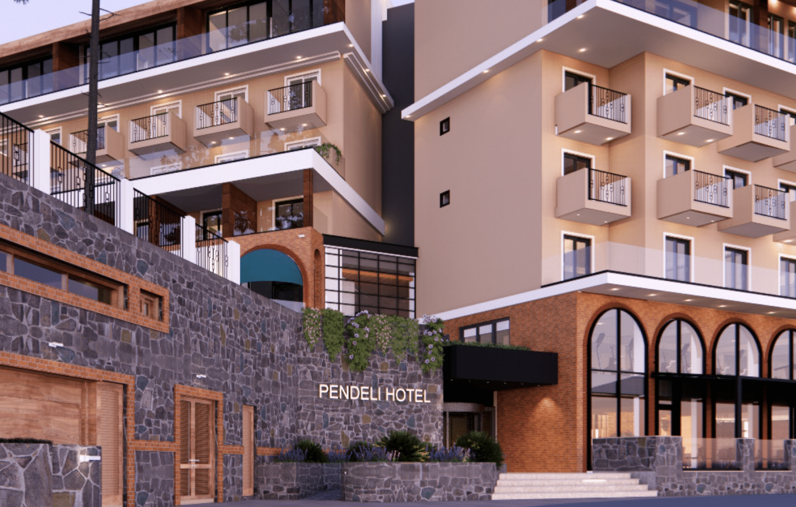 Pendeli Hotel in Platres Village Cyprus